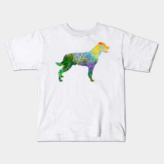 Rottweiler Kids T-Shirt by erzebeth